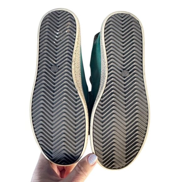 L'Artiste Spring Step Porscha Women's Sz 37 US 6.5 Cut Out Lace Up Teal Sneakers - Picture 11 of 11